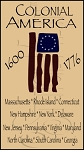 066 * The 13 Colonies Stencil 11.25x20