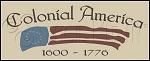 070 * Colonial America Stencil 7.25x18