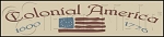 071 * Colonial America Stencil 5.5x24