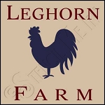 1021 * Leghorn Farm Stencil 7.25x7.25