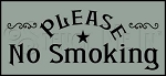 1293 * No Smoking 5.5x12
