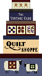 1466 * Vintage Quilt Shoppe Shaker Box Stencil Set