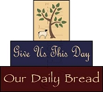 1589 * Our Daily Bread Block Stencil Set
