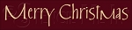2357 * Merry Christmas 5.5x24
