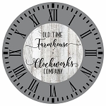 4227 * Old Time Farmhouse Clock Face Stencil 24x24