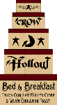 827 * Crow Hollow Shaker Box Stencil Set