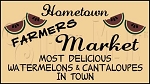 916 * Hometown Farmers Market Watermelon 11.25x20