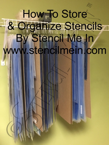 How To Store & Organize Stencils