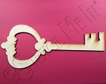 3428 * Santa's Magic Key Wooden Cutout