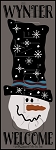 3431 * Wynter Welcome Snowman Stencil