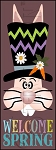 3536 * Welcome Spring Stencil
