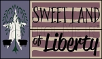 3631 * Sweet Land Of Liberty Block Stencil Set