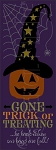 3648 * Gone Trick Or Treating Jack O' Lantern Stencil
