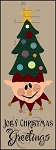 3691 * Jolly Christmas Greetings Stencil